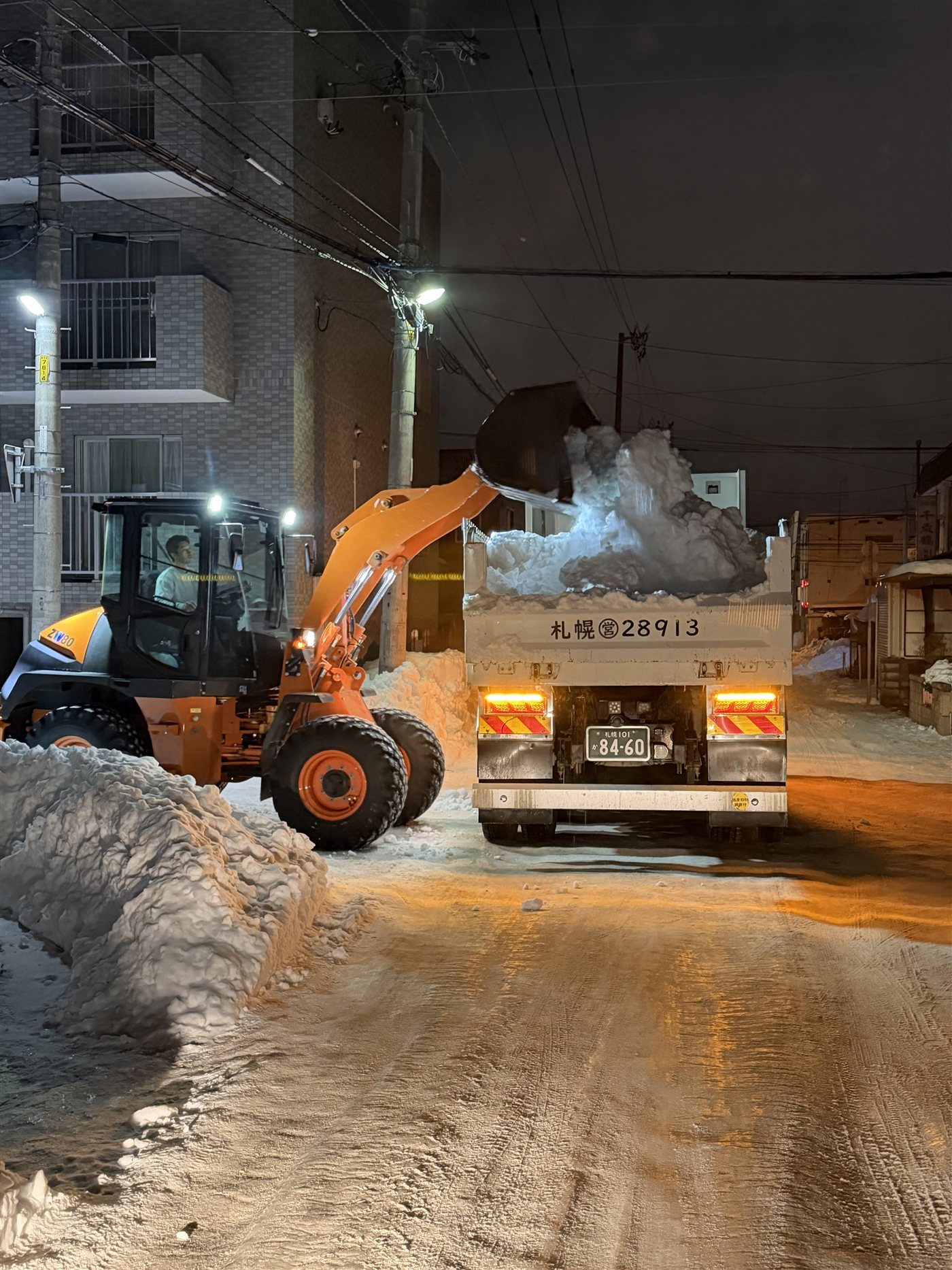 除排雪作業